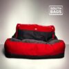 Диван South Bags Двойной Чекираут Красный