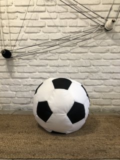 Пуф KIWI мяч 40x40 см Чёрно-белый 11175745
