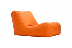 Бескаркасный диван Bruni Sunbed Medium Zeus 3.5 кг 110х70 см Оранжевый (3664702)