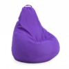 Кресло груша мешок с чехлом с подкладкой Prolisok сиреневый 80х115 (L) Oxford PU 600d