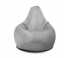 Кресло-груша нейлон Oxford серый KatyPuf L 100x75