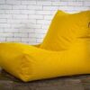 Желтый Бескаркасное Кресло мешок груша диван 60х80x90 (XL)